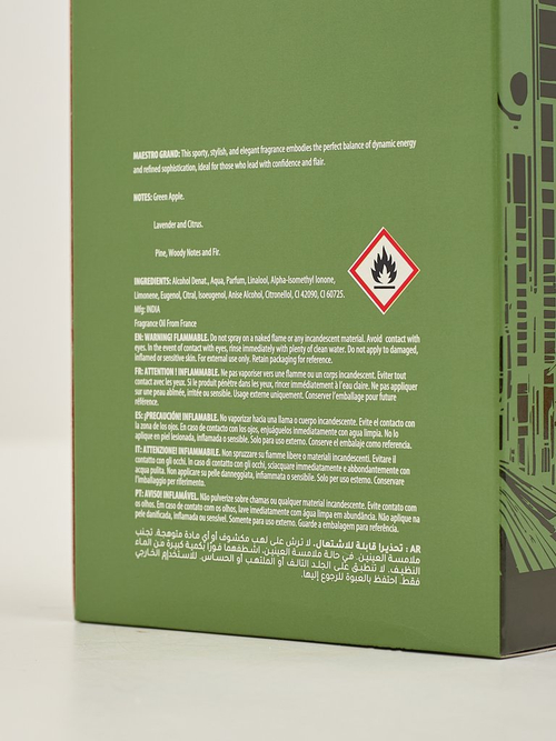 Натхнені парфуми Eau de Parfum для чоловіків Maestro Grand