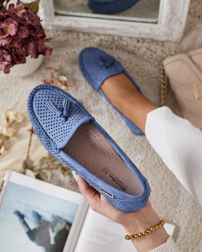 Royalfashion Dámské ažurové mokasíny Molaffa