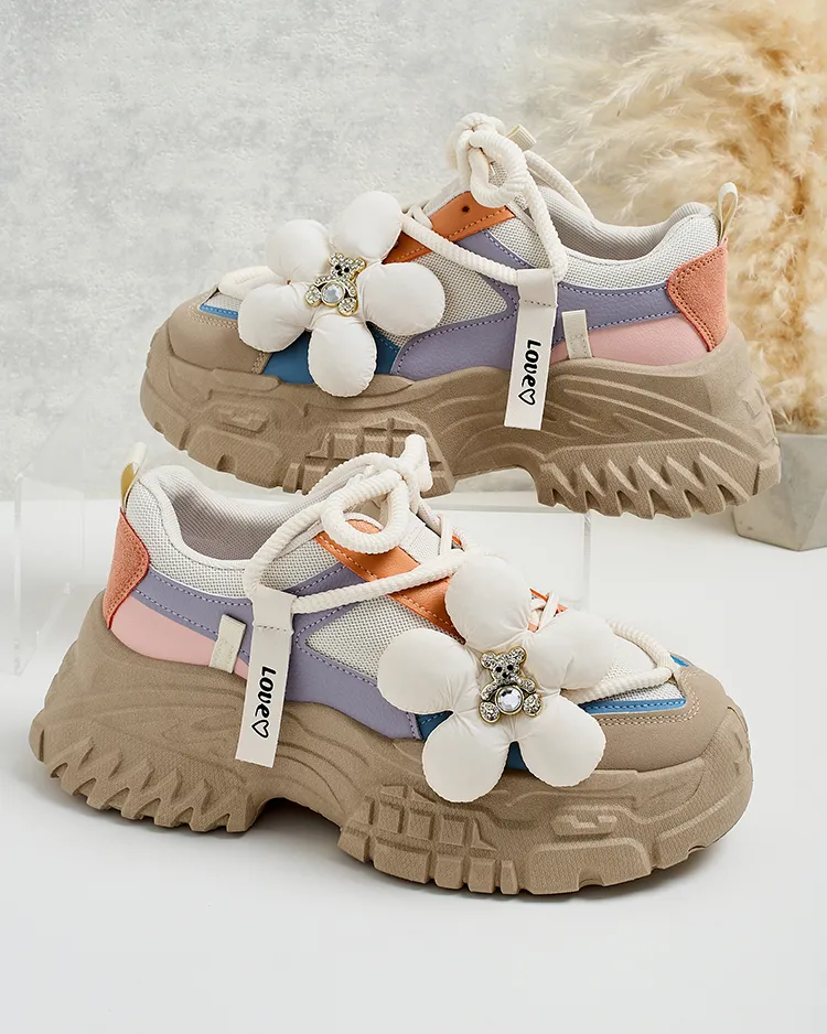 Royalfashion Dámské tenisky na platformě Bereya