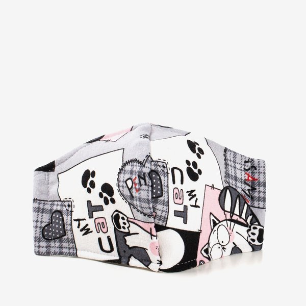 3 vrstvová barevná obličejová maska - obličejové masky 1