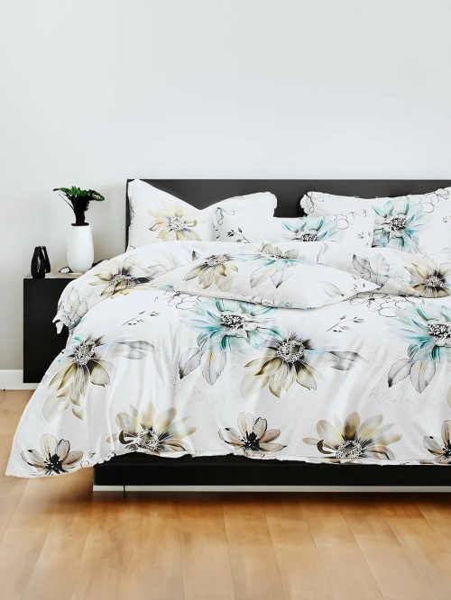Модний постільний комплект Royalfashion з візерунком 160x200, 4 шт.