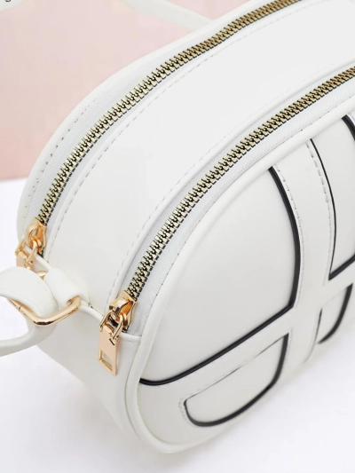 Royalfashion Malá dámská kulatá kabelka z eko kůže Riva Circle