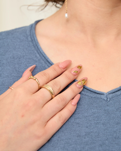 Синій жіночий светр Royalfashion з вирізом у вигляді серця