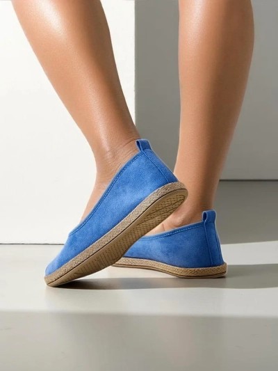 Royalfashion Dámské espadrilky z eco-suede Aroles