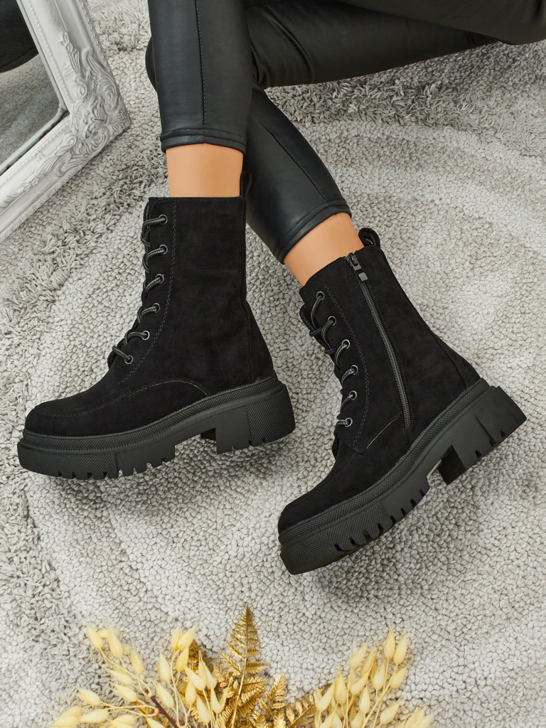 Dámské workery z eko-semiše Velisse