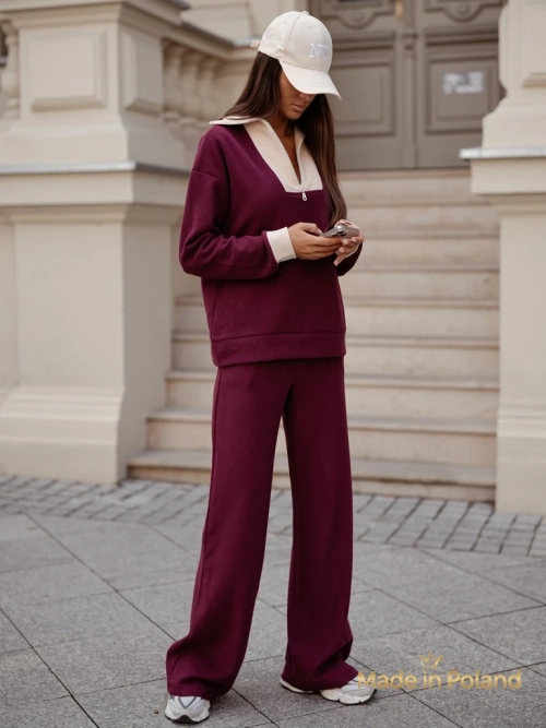 Бавовняний жіночий трикотажний костюм Fissa