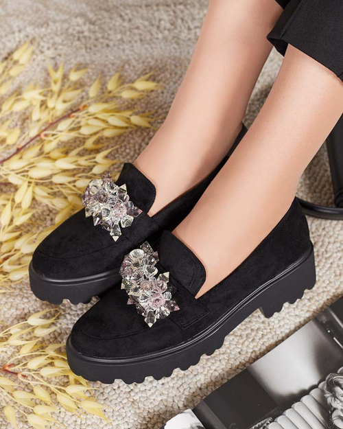 Royalfashion Жіночі мокасини з орнаментом Leyla