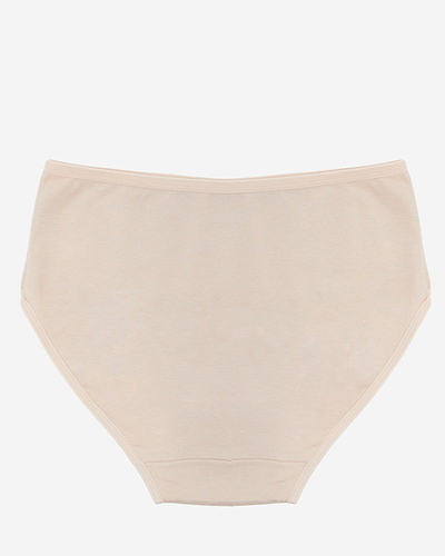 Dámské béžové bavlněné kalhotky - Spodní prádlo