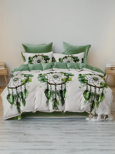 Royalfashion Vzorované povlečení 180x200 sada 3 DÍLNÁ