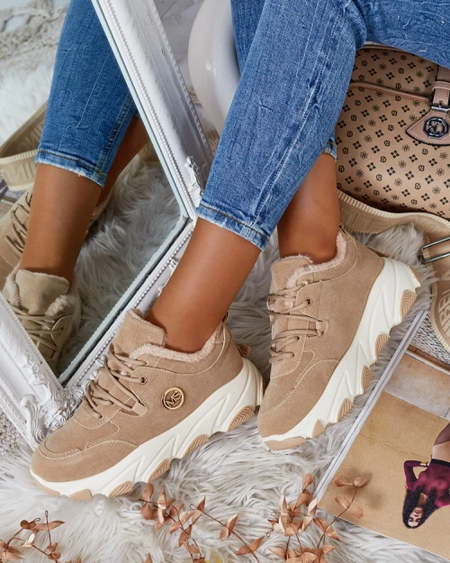 Royalfashion Жіночі утеплені кросівки Caromi