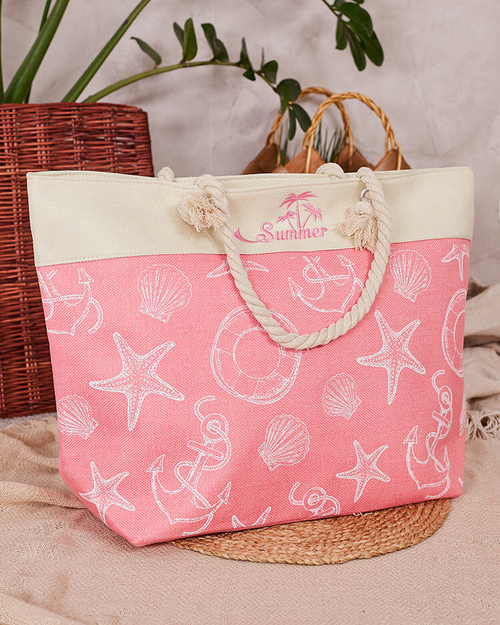 Royalfashion Сумка з тканини зі святковим візерунком через плече