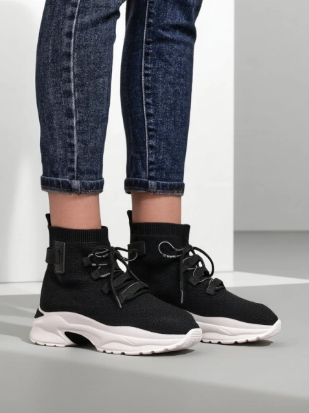 Royalfashion Dámské vysoké sportovní tenisky Lorietea