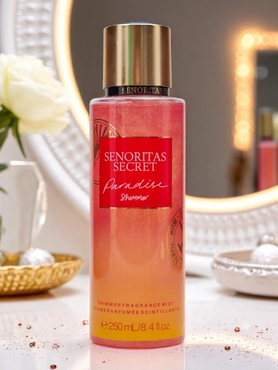 Senoritas Secret Body Mist Paradise Shimmer s třpytkami