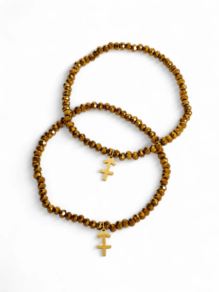 Royalfashion Dva dámské náramky s přívěskem kotvy