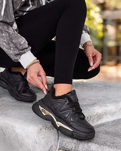 Royalfashion Dámské zateplené tenisky Comiv