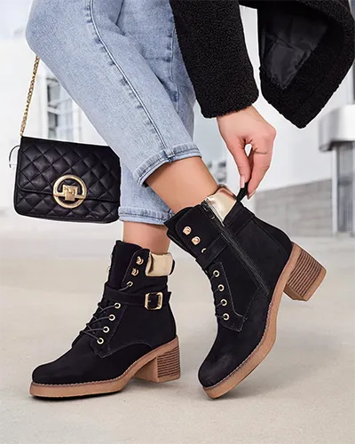 Royalfashion Dámské nízké kotníkové boty Nedelin