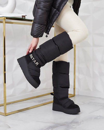 Royalfashion Dámské boty a'la snow boots Dertrata