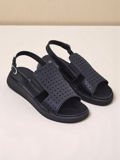 Royalfashion Dámské sandály na silnější podrážce BreezyStep