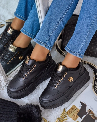 Royalfashion Zateplené dámské tenisky s kožíškem Sofi