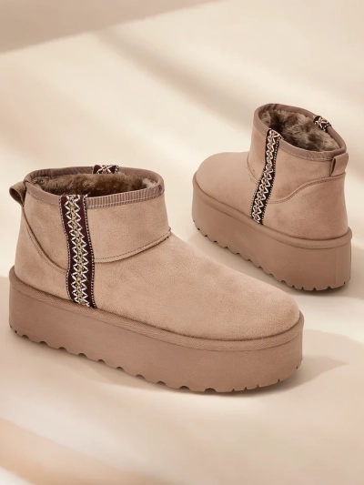 Dámské krátké sněhule boty Royalfashion styl Haluzi