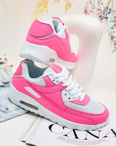 Sneakers Valentina Różowy Stylowy Komfort