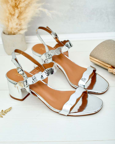 Royalfashion Жіночі босоніжки Leevo на шпильці