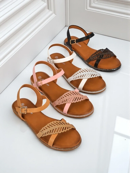 Royalfashion Жіночі сандалі на плоскій підошві Willow Grace