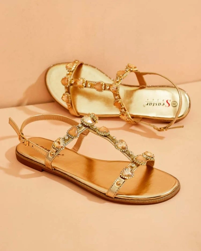 Royalfashion Dámské sandály Selina se zirkony