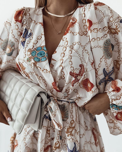 Royalfashion Dámský vzorovaný overal