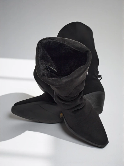 Dámské kovbojky na podpatku s třásněmi Selva