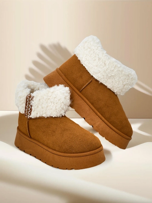 Жіночі сніжні черевики Royalfashion з хутром Роввой