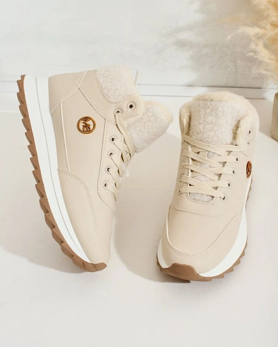 Royalfashion Жіночі утеплені кросівки з хутром Frozit