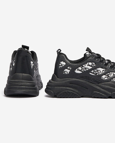 Чорні жіночі спортивні кеди Zefodas- Footwear