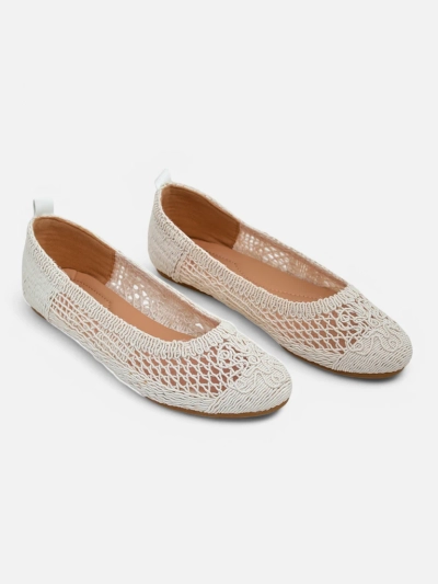 Royalfashion Жіночі perforated балетні туфлі Annete