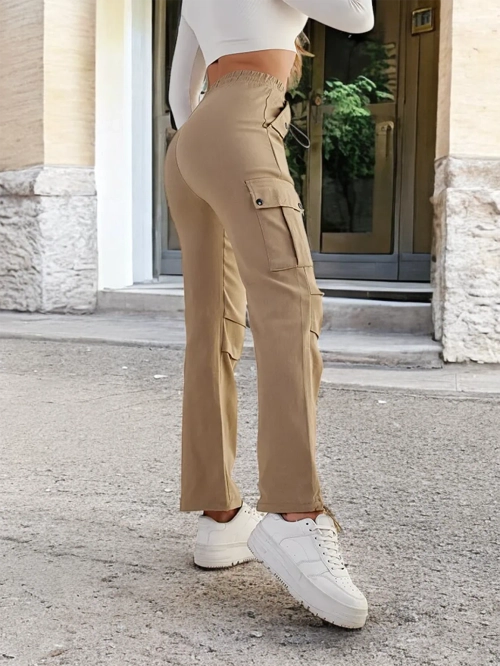 Жіночі тканинні бойові штани Royalfashion