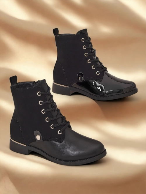 Жіночі ботфорти на шнуруванні Royalfashion Safalle