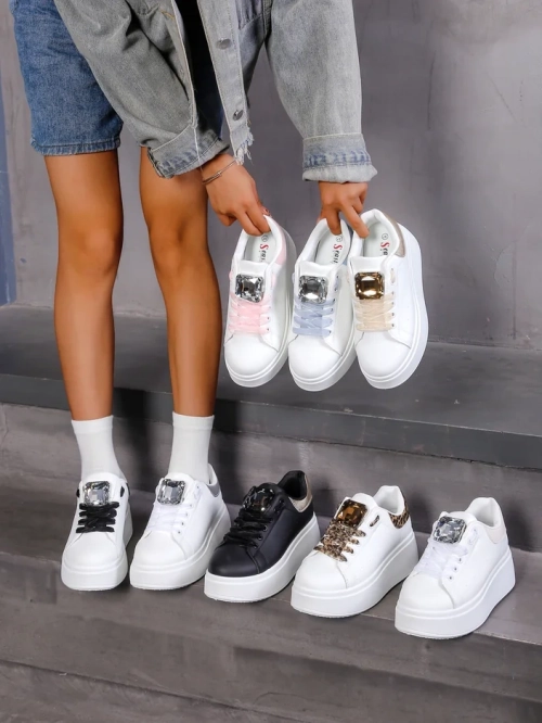 Royalfashion жіночі спортивні кросівки на платформі Safirrat