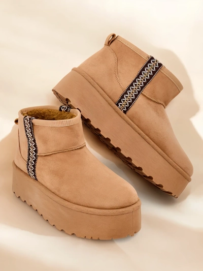 Royalfashion Короткі жіночі сніжні чоботи Haluzi