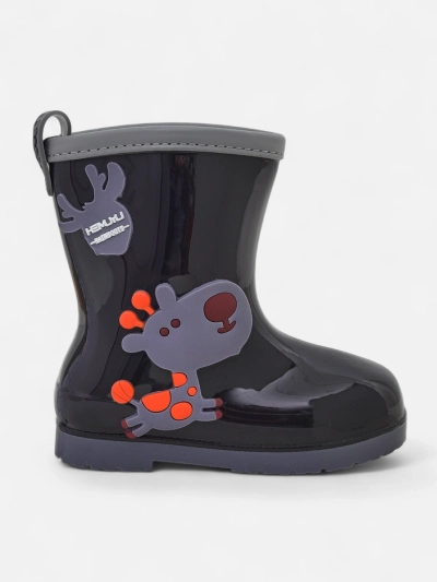 Dětské gumové holínky Royalfashion se samolepkami Funny Time