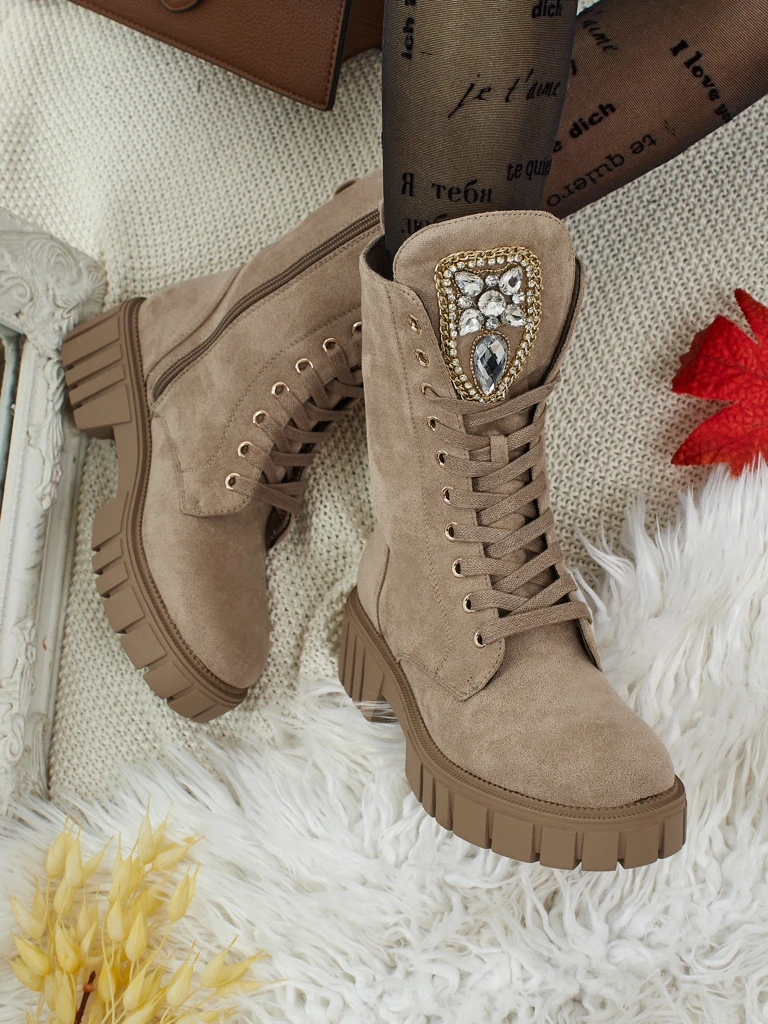 Royalfashion Dámské vysoké workery Suboo