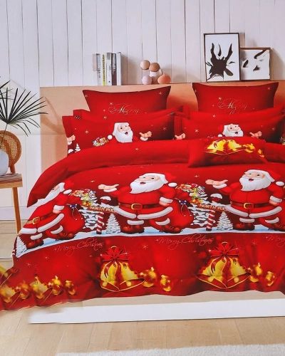 Royalfashion Різдвяне постільна білизна 160x200 комплект 3-ЧАСТИНИ