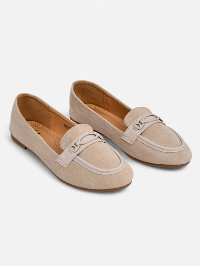 Royalfashion Dámské mokasíny z ekologické suede Zammei