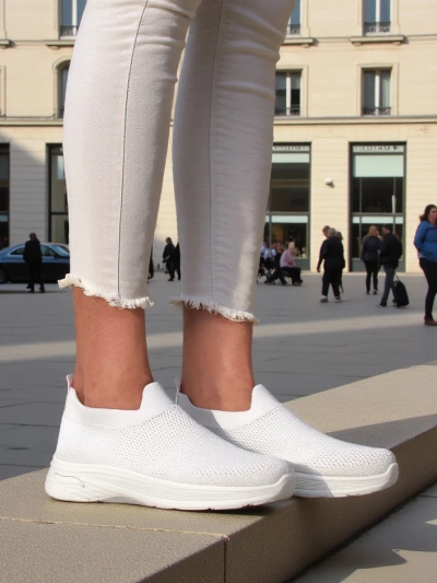 Royalfashion Dámské sportovní boty na klínku Milelles