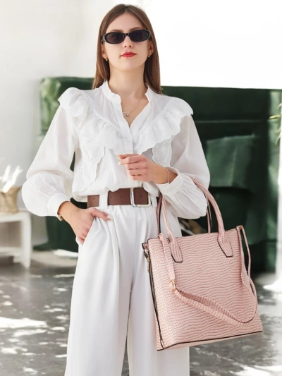 Royalfashion Лаковий жіночий сумка з тисненням