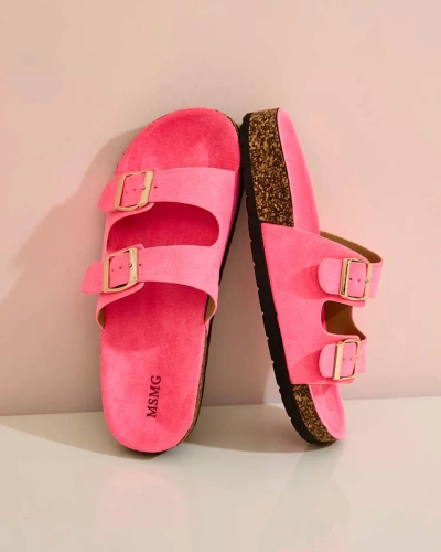 Royalfashion Жіночі шльопанці з пряжками Foumy