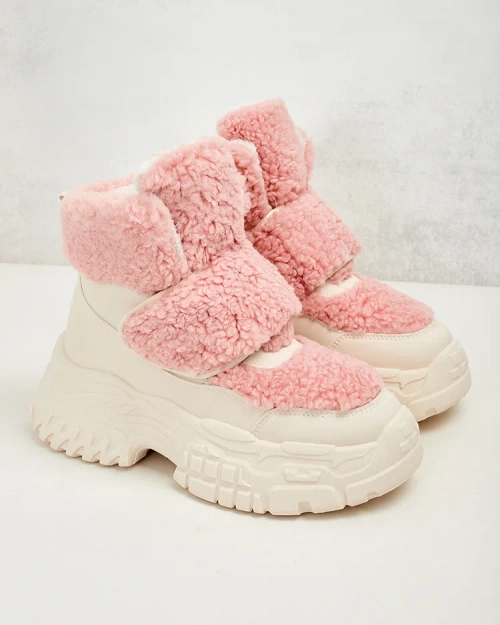 Жіночі снігоступи Royalfashion з овчиною Segulla