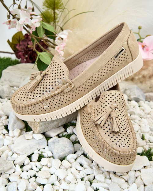 Royalfashion Жіночі ажурні мокасини Molaffa