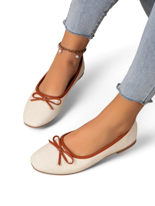 Royalfashion жіночі балетки з блискітками та бантом Aramie