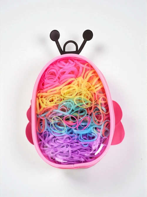 Royalfashion Різнокольорові силіконові гумки Бджілка