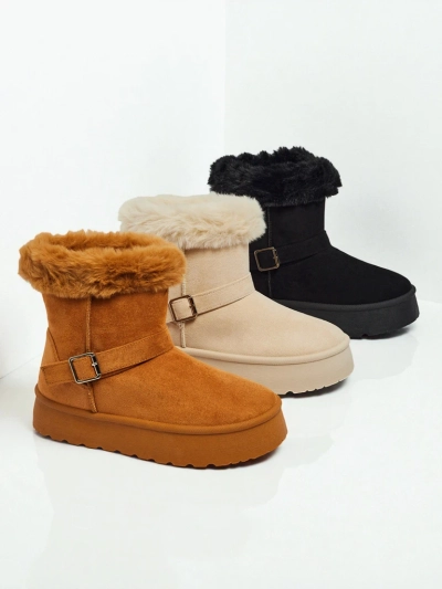 Royalfashion Короткі жіночі черевики a'la снігоходи Myrelle